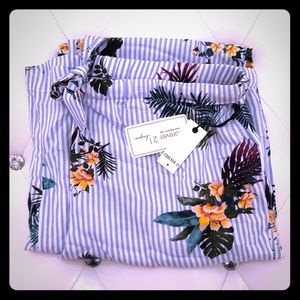 🏝 Lightweight tropical pajama Pants